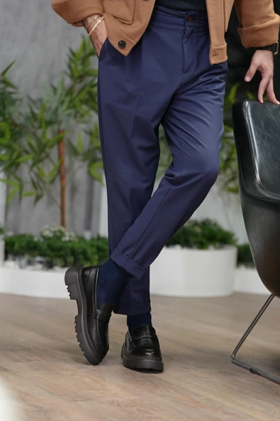 Tetri K416 Ramonelli Model Gerçek Deri El Yapımı Erkek Kahve Casual Ayakkabı - Resim 3