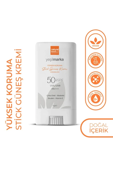 Sun Stick Güneş Kremi 50 Faktör (SPF) Yüz Güneş Kremi - Resim 2