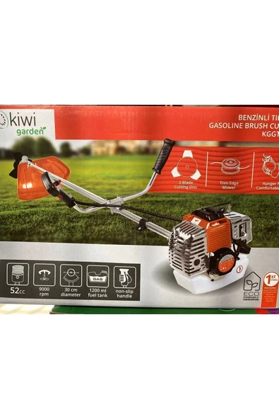 Benzin Motorlu Tırpan | Misinalı + Metal Bıçaklı Ot ve Çalı Kesme Makinesi - Resim 4