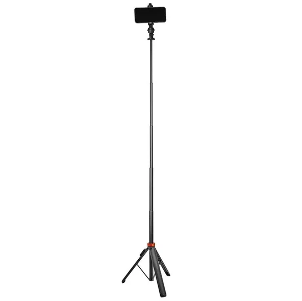 Kingjoy M080 Telefon Tutacaklı Uzaktan Kumandalı Selfie Tripod - Resim 2
