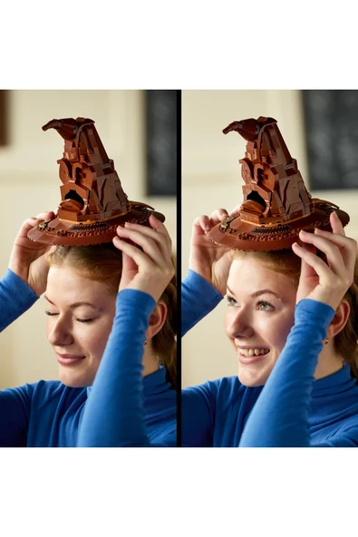 ® Harry Potter™ Konuşan Seçmen Şapka 76429 - Yetişkin için Koleksiyonluk Model Yapım Seti (561P) - Resim 7