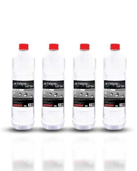 STEEP Pure Water Saf Su PH 7.5 1 Lt 4 Adet ürün görseli 1