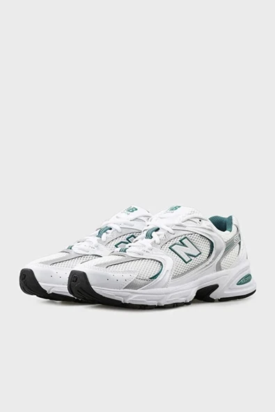 New Balance 530 MR530AB Beyaz & Yeşil Unisex Yürüyüş/Koşu Ayakkabısı - Resim 3