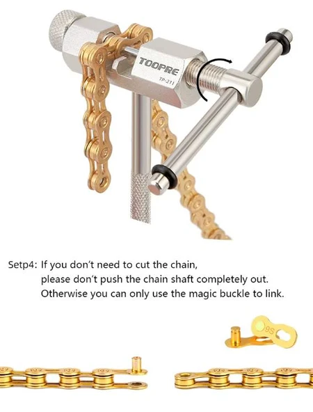 Toopre TP-211 Bisiklet Zincir Sökücü Alet - Resim 6