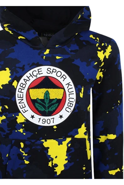 Fenerbahçe ÇOCUK TRIBUN SARI LACİVERT KAMUFLAJ - Resim 4