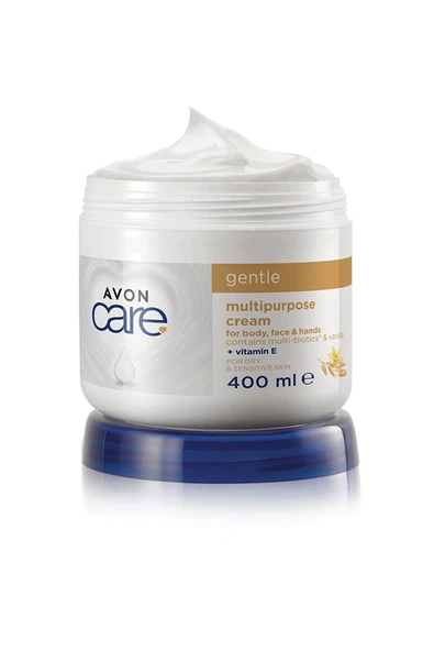Care Gentle Multi-Biotics & Vanilya Içeren E Vitaminli Kuru Ciltler İçin Çok Amaçlı Krem 400 Ml. ürün görseli 1