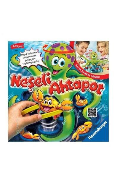 RAVENSBURGER 222964 Neşeli Ahtapot ürün görseli 1