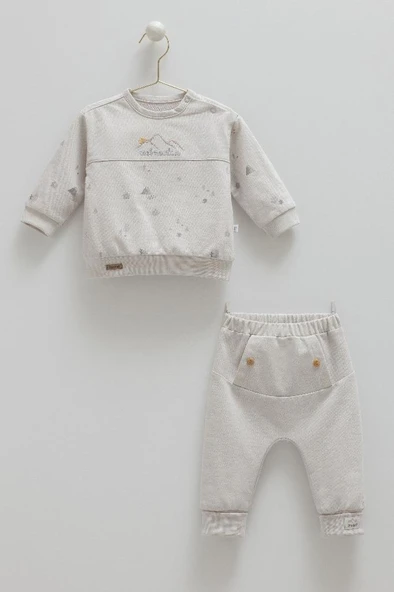 Caramell %100 Pamuk Cool Mountai 2'li Takım CRML.TKE2024 - Resim 3