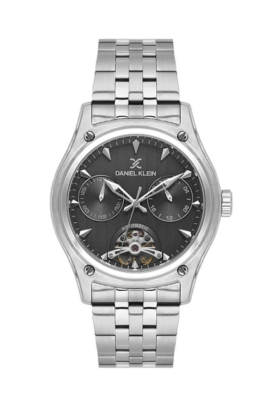 DANIEL KLEIN DK.1.14047-2 PİLSİZ OTOMATİK METAL ERKEK KOL SAATİ ürün görseli 1
