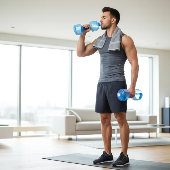 PS SPOR 1,5 KG X 2 AD DAMBIL VEYA 1500 ML SULUK MAVİ ürün görseli 1