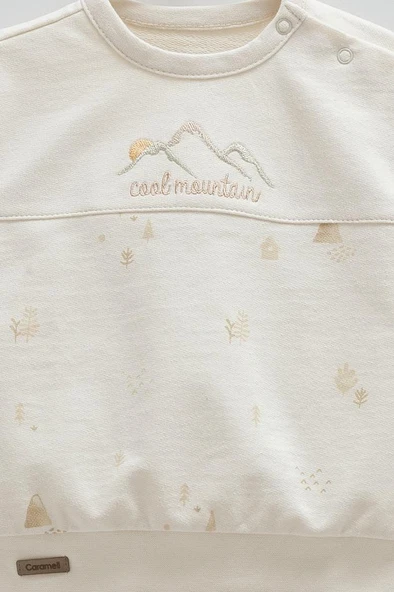 Caramell %100 Pamuk Cool Mountai 2'li Takım CRML.TKE2024 - Resim 2