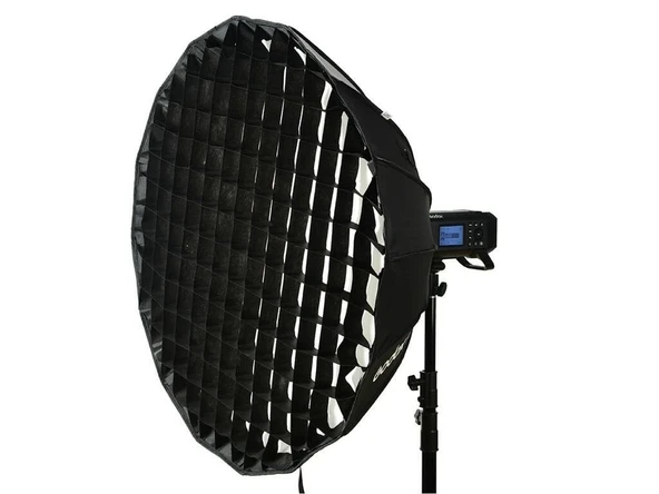 Godox AD-S85S 85cm  Godox Mount AD300Pro AD400Pro ML60Bi ML60 Parabolik Softbox - Resim 3