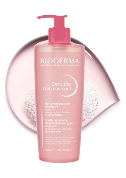Bioderma Sensibio Gel Moussant Foaming Gel 500 ml ürün görseli 1