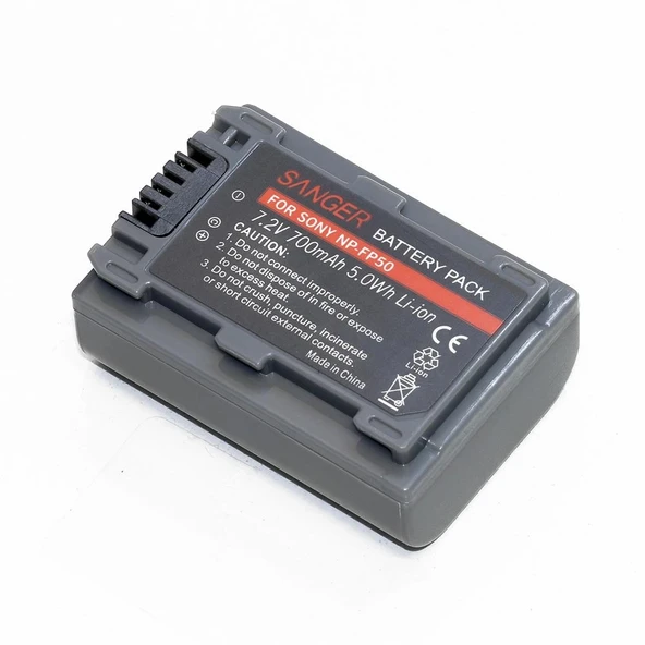Sanger NP-FP50 Sony Kamera Batarya ürün görseli 1