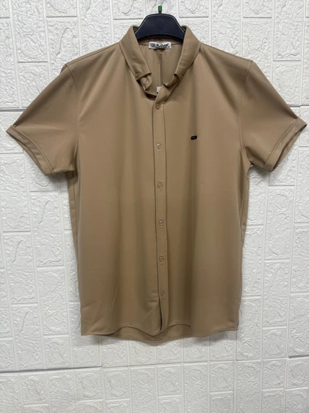 Kısa Kollu Sade Gömlek ürün görseli 1