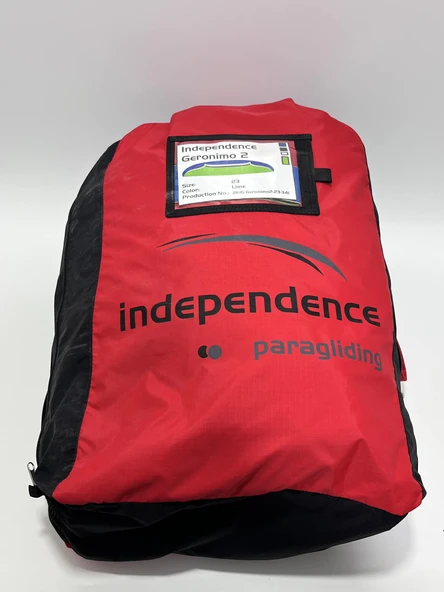 Independence Geronimo 2 Yamaç Paraşütü Lime - Resim 2