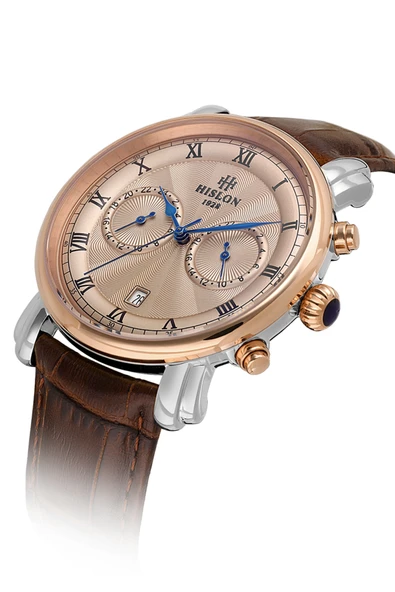 HISLON DT204T-07KR Erkek Kol Saati - Resim 4