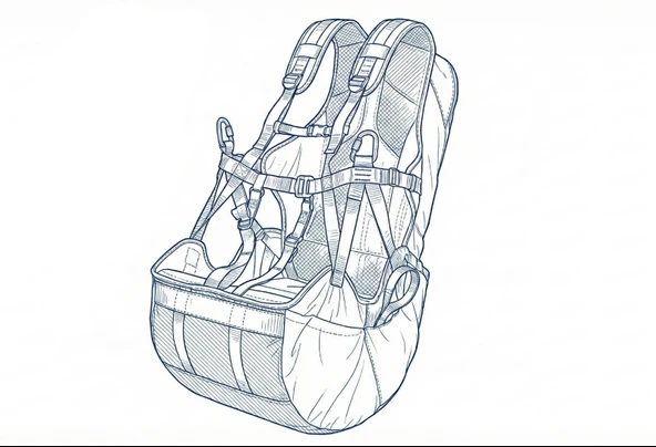 Independence Pilot Alpin Tandem Harness Paraşüt Koltuğu ürün görseli 1
