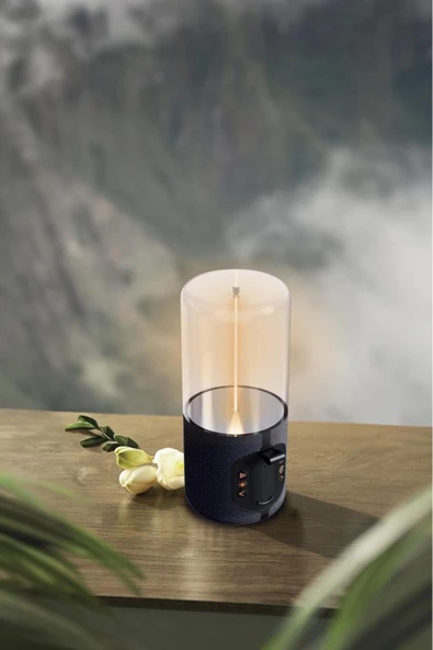 D40 TWS Manyetik Bükülebilir Işık 5.3 Bluetooth Hoparlör Speaker - Resim 7