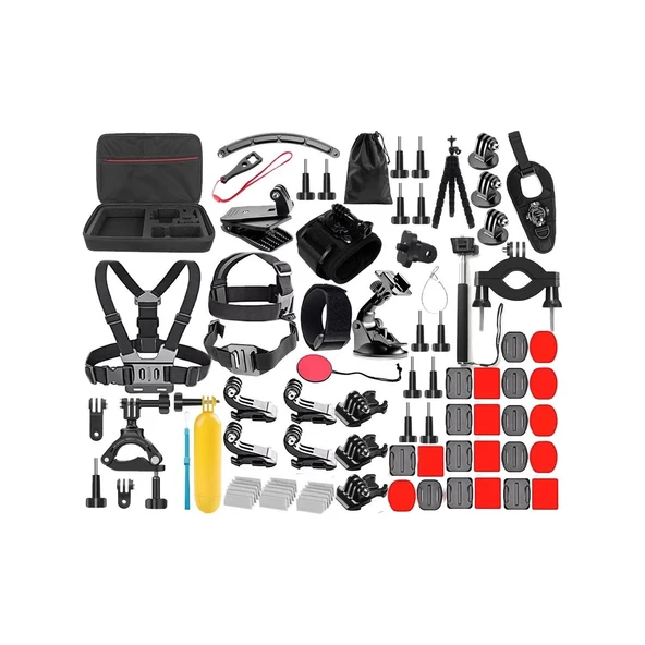 OEM Marka GP74 Aksiyon Kameraları için Aksesuar Seti ürün görseli