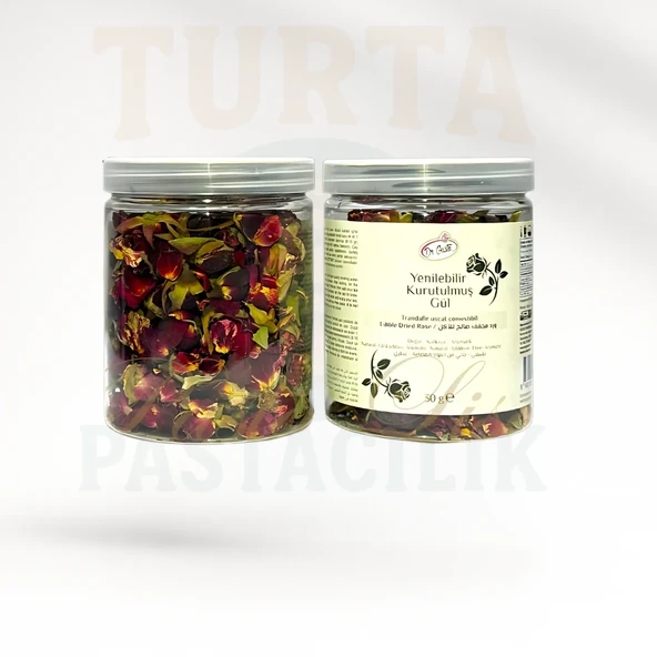 DR.GUSTO YENİLEBİLİR GÜL 30 GR KIRMIZI ürün görseli 1