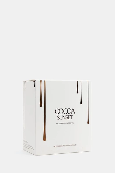 ZARA COCOA SUNSET & BODY OIL 100ML (3.4 FL. - Resim 5