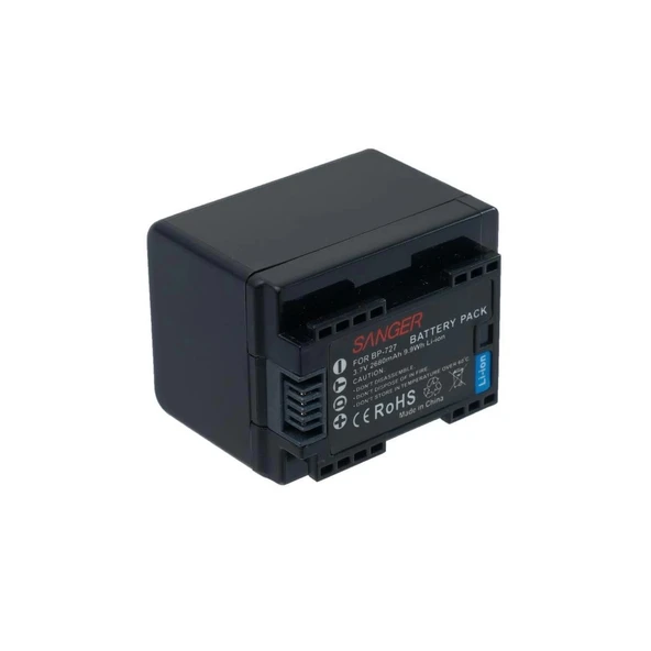 Sanger BP-727 Canon Kamera Batarya - Resim 3