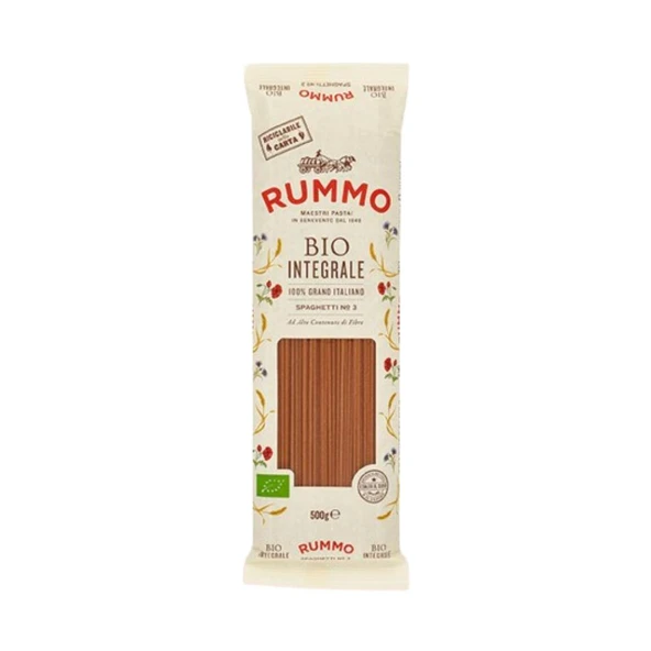 Rummo Bio Integrale Spaghetti No.3 Kepekli Makarna 500 g ürün görseli 1