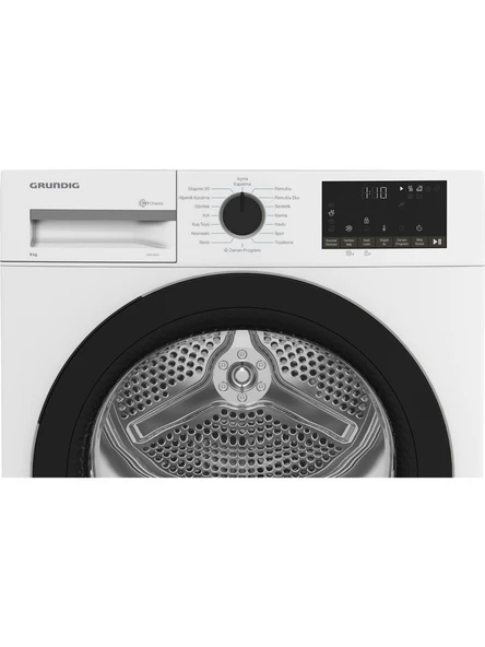 Grundig GPDH 8635 8 kg Çamaşır Kurutma Makinesi - Resim 4