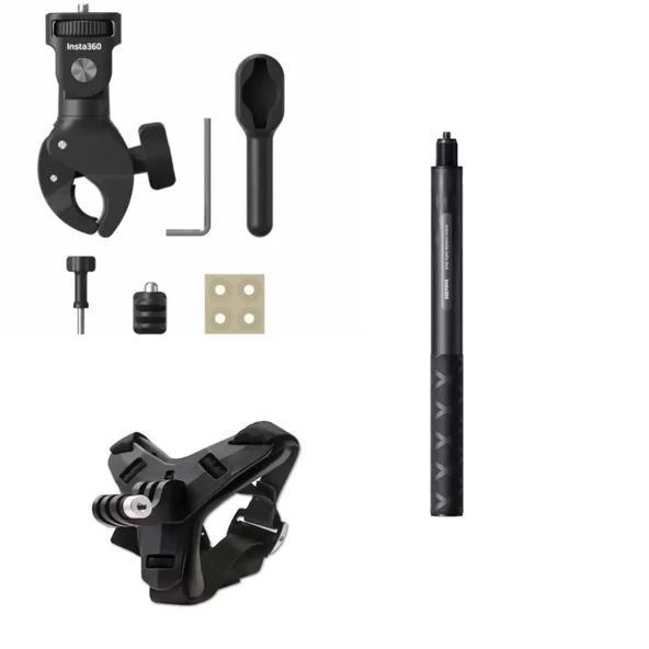Insta360 X3 Uyumlu Çok Amaçlı Montaj Aksesuar Seti (Full Kit) ürün görseli