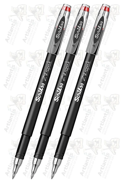 Kırmızı Pilot Kalem Speed 27 3 Adet Scrikss Pilot Kalem 0.7 mm Roller Uçlu Pilot Kalem İnce Uçlu Likit Mürekkepli Pilot ürün görseli 1
