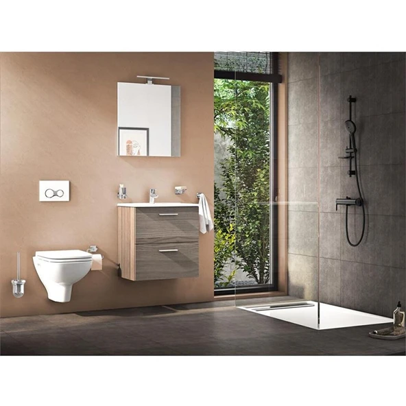 Mia 80 cm Cordoba Çekmeceli Banyo Dolabı Takımı 75101 - Resim 3