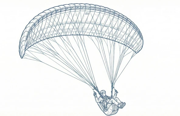 Independence Geronimo 2 Yamaç Paraşütü Lime ürün görseli 1