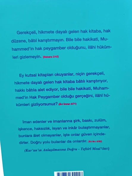 Diyalogculara Kur'an Dersi Ahmet Tekin  KELAM YAYINLARI - Resim 2