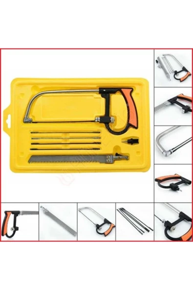 BAYTEC KIL TESTERE SETİ 6 YEDEK AĞIZLI 150MM - Resim 2