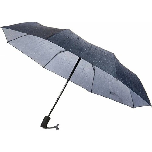 Marlux Yağmur Damla Desenli Otomatik Çanta Boy Bayan Şemsiyesi - Resim 5