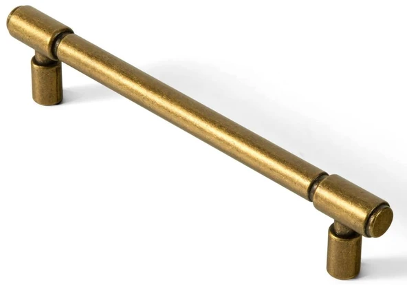 Goo-Ki 2231GT-160 Retro Antik Pirinç Dolap Kulp Seti (6 Adet 160 mm) ürün görseli 1