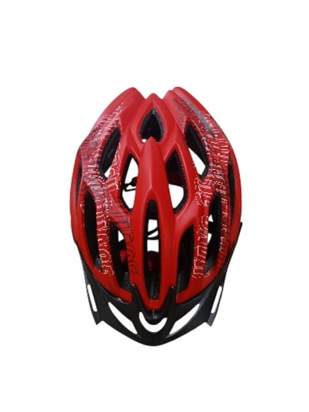 BİSİKLET KASKI YETİŞKİN VİZÖRLÜ LED IŞIKLI BEDEN 58/61 - Resim 2