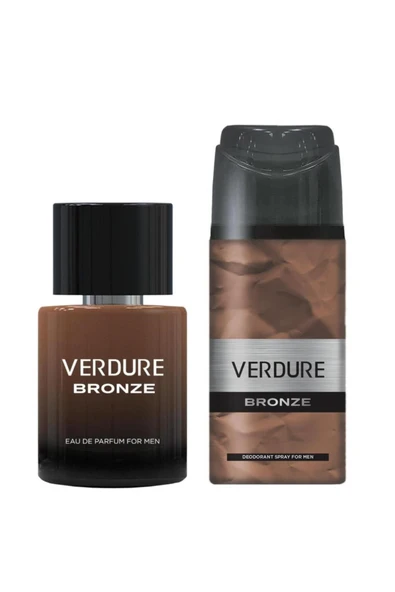 Verdure Bronze Erkek Parfüm Seti 100 Ml Deodorant 150 Ml ürün görseli 1