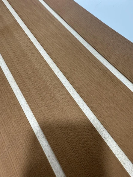 Eva Köpük Sahte Tik Güverte Zemin Kaplama 45x240 cm - Resim 7