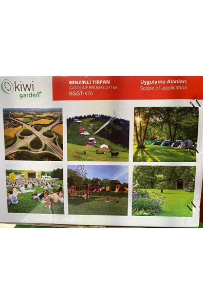 Benzin Motorlu Tırpan | Misinalı + Metal Bıçaklı Ot ve Çalı Kesme Makinesi - Resim 5