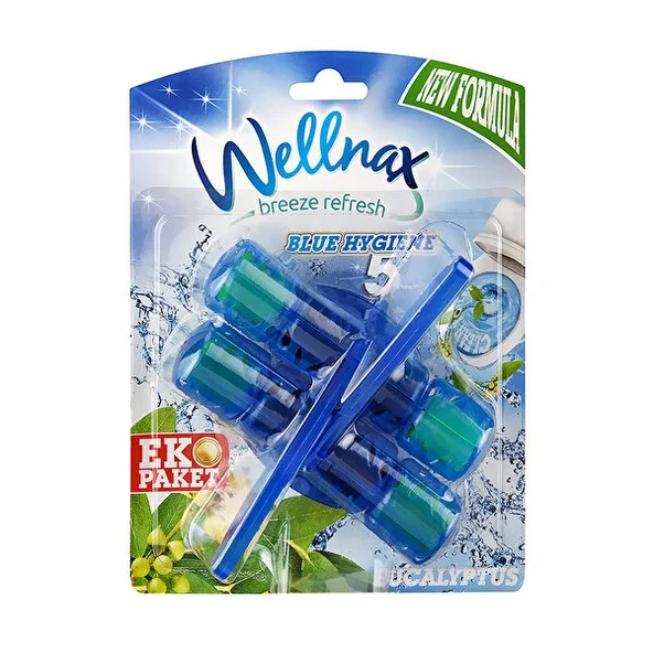 Wellnax Wc Blok Mavi Su İkili Okaliptus ürün görseli 1