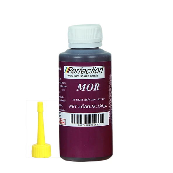 Perfection CHEF Sıvı Su Bazlı Likit Gıda Boyası Renk Seçenekli 150 gr . - Resim 10