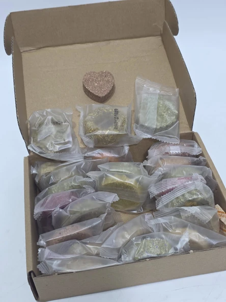 Tavşan Hamster Doğal Çiğneme Oyuncağı 24 Parça - Resim 3