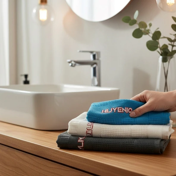 Technow 40x60cm Sihirli Mikrofiber Temizlik Bezi 3'lü Paket - Resim 8