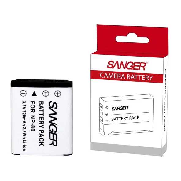 Sanger NP-80 Casio Fotoğraf Makinesi Batarya ürün görseli 1