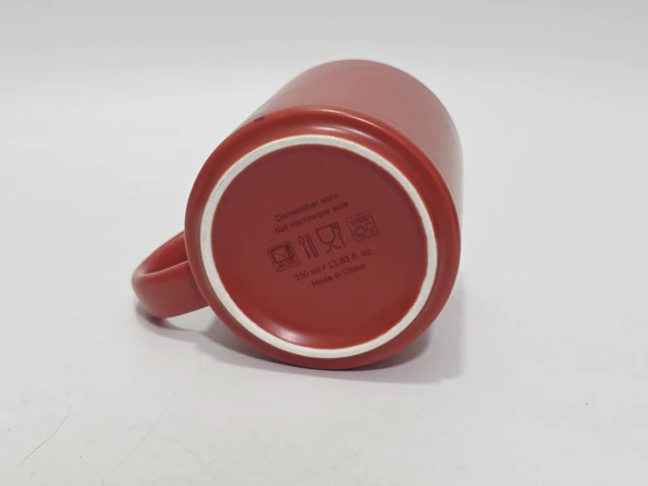 Mini Rebel Red Kahve Kupası 80285B32104 - Resim 5