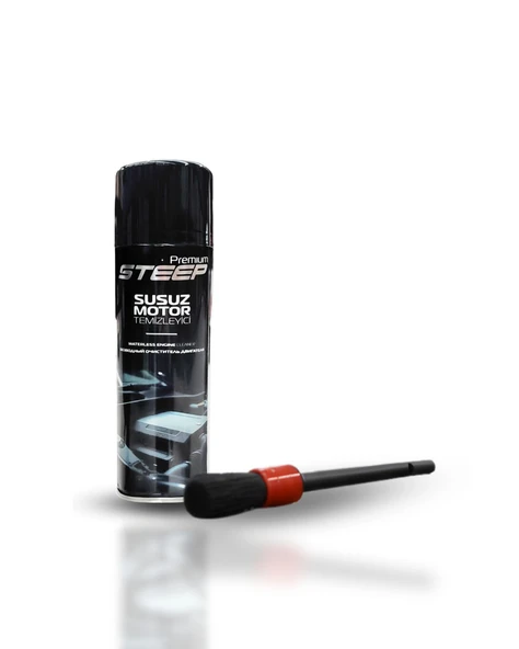 STEEP Susuz Motor Temizleyici & Parlatıcı Sprey 500 Ml Detay Temizlik Fırçası ürün görseli 1