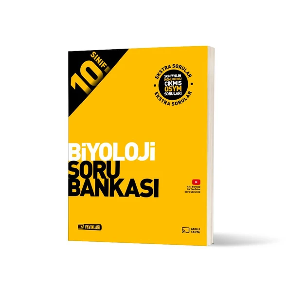 Hız 10. Sınıf Biyoloji Soru Bankası ürün görseli 1