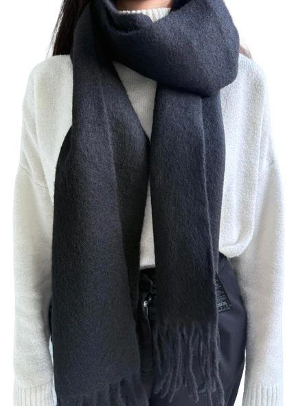 Asos Design Wool Mix Scarf Serisi Yumuşak Atkı Şal ürün görseli 1